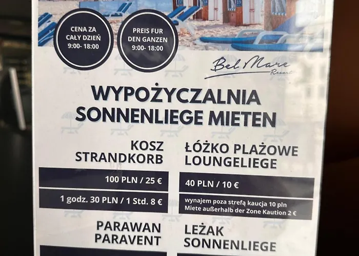 Appartement Bel Mare Piano *